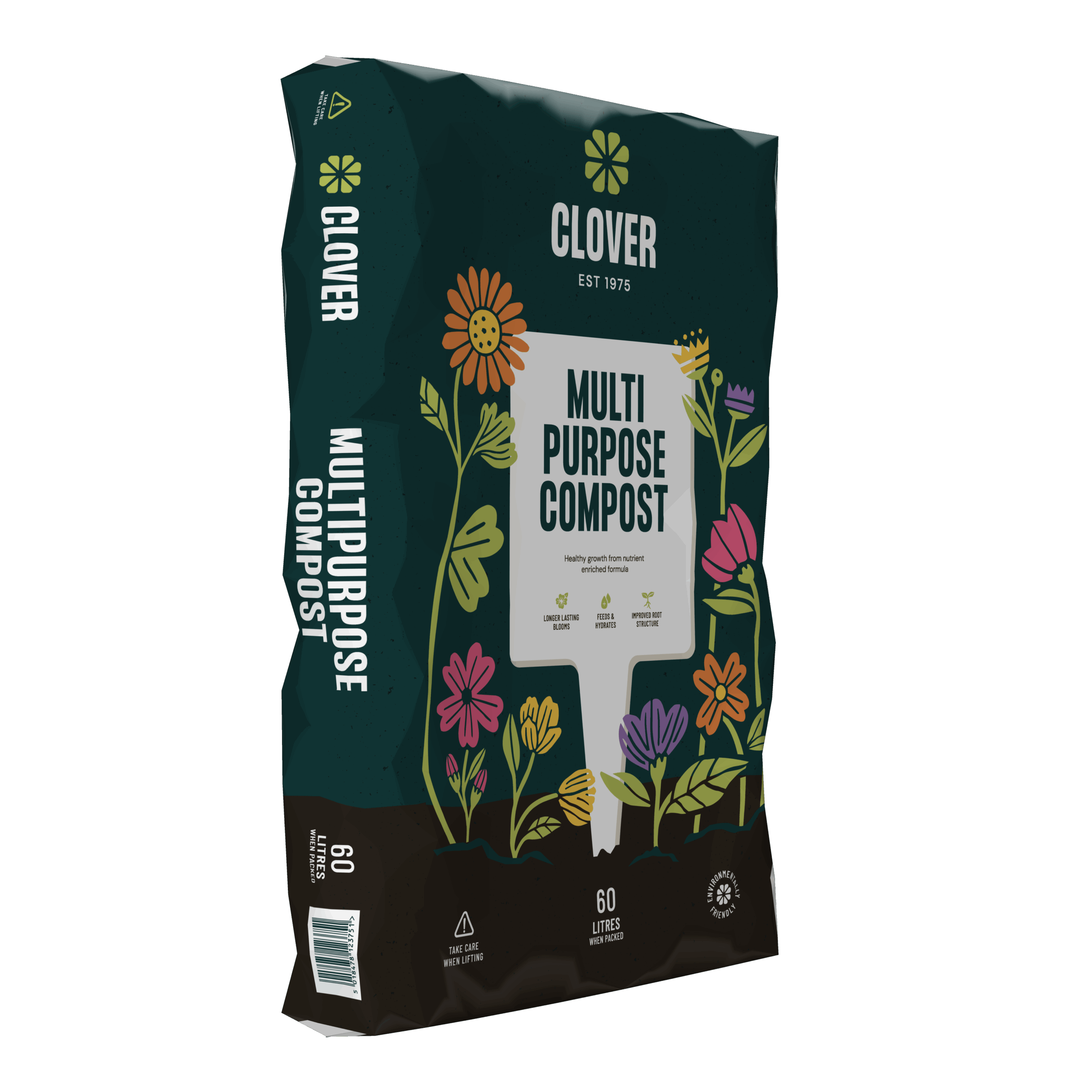 Compost Hedging Premium Multi-Purpose Compost 60L - Professional Growing Medium ...